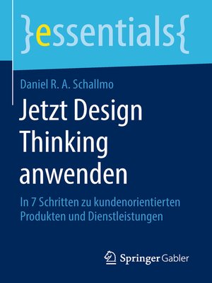 cover image of Jetzt Design Thinking anwenden